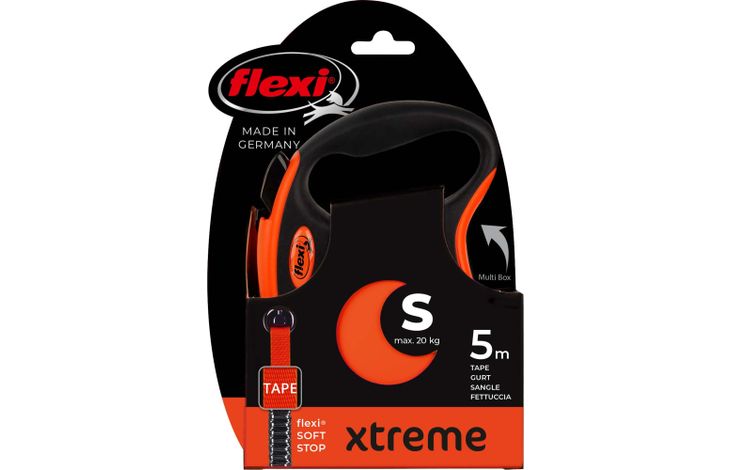 Flexi Flexi Rollijn Xtreme Band Fluo oranje
