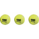 Kong® Jouet Air Dog Balle de tennis Jaune
