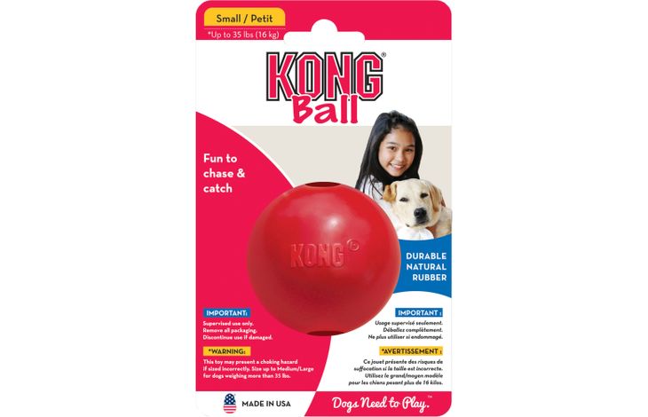 Kong® Kong® Spielzeug Ball Rot Gummi Ball