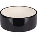 Eet- en drinkpot Rocky Rond Zwart & Wit