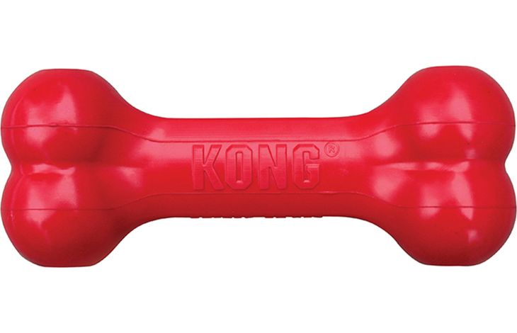 Kong® Kong® Speelgoed Goodie Bone™ Rood Rubber Been