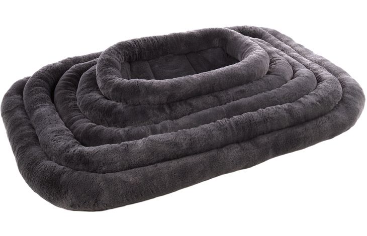 Flamingo Cushion Isaura Rectangle Dark grey