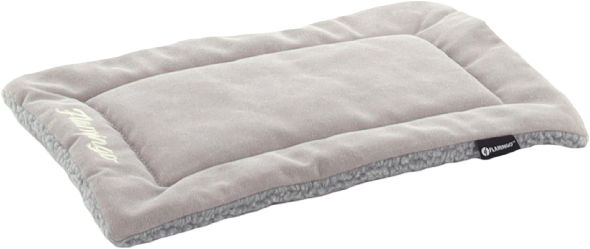 Flamingo Cuscino Alisha Rettangolo Grigio
