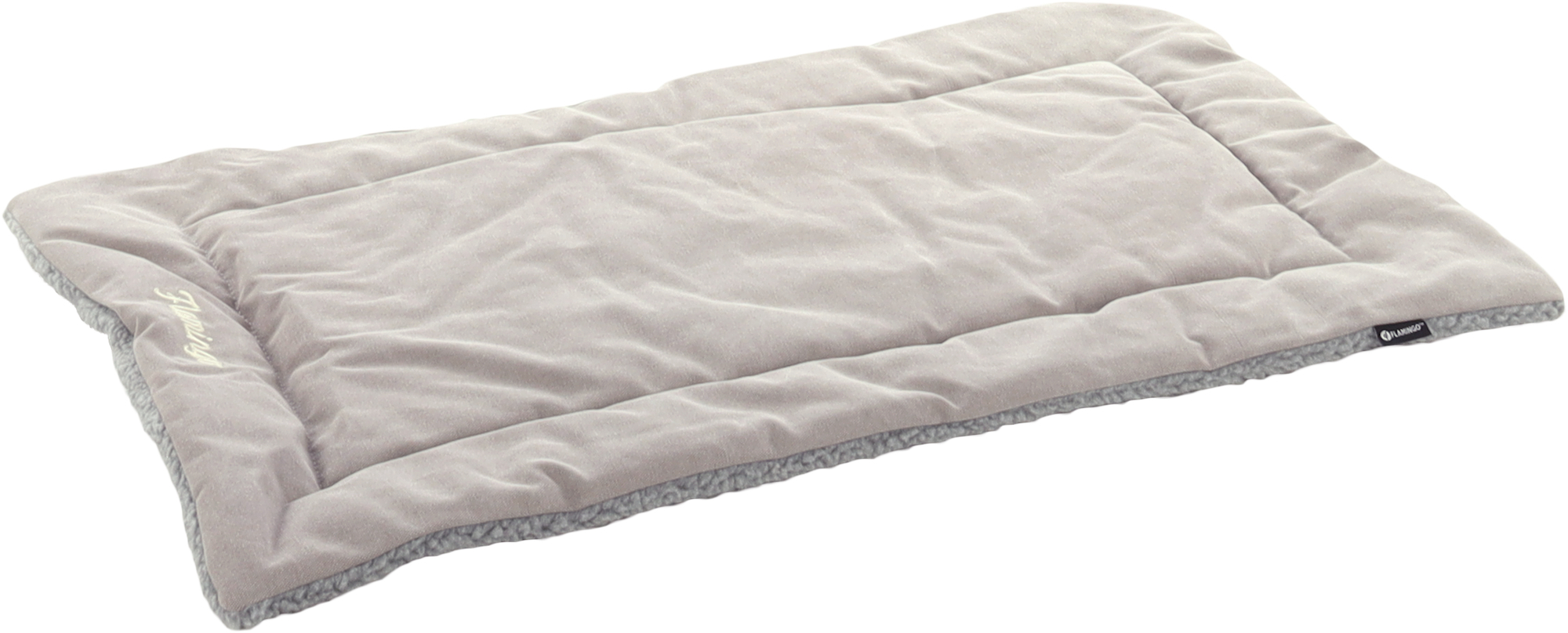 Flamingo Cushion Alisha Rectangle Grey