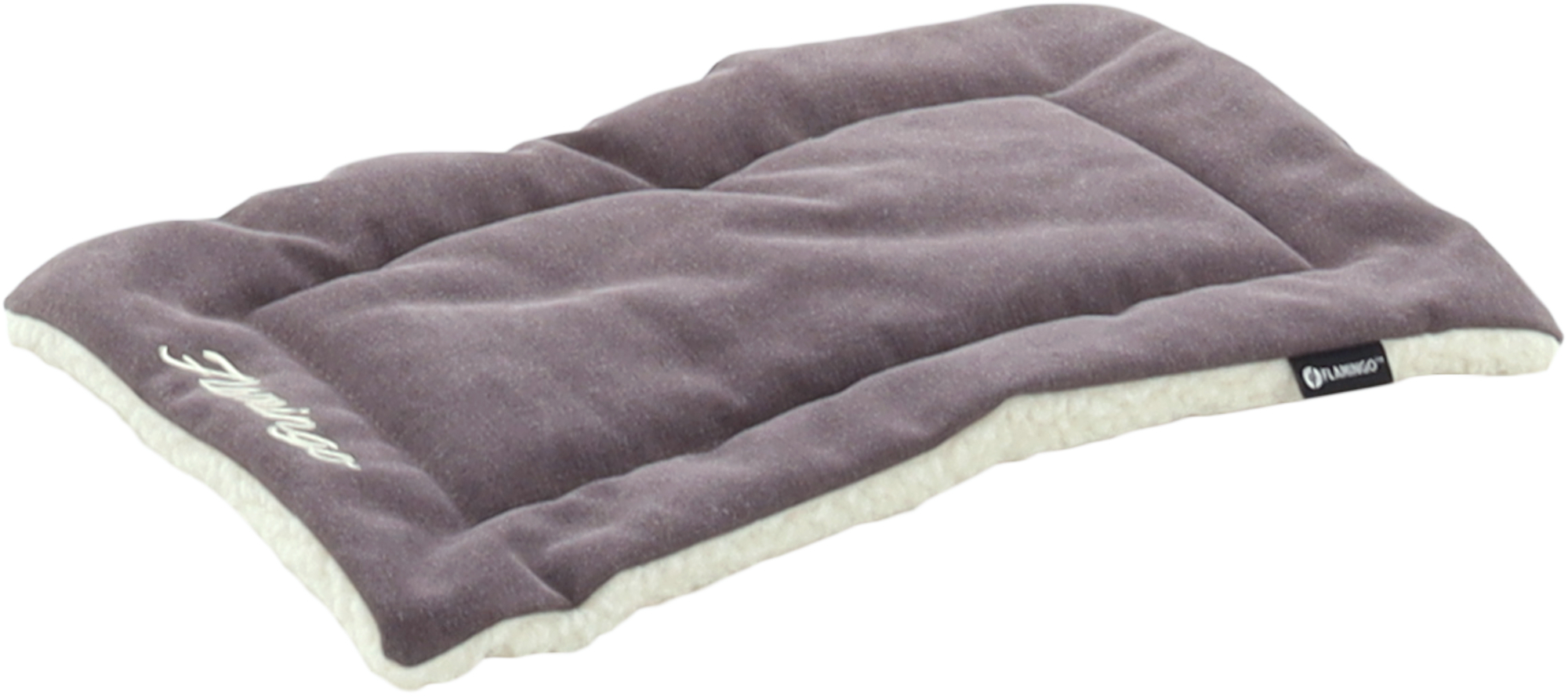 Flamingo Kussen Alisha Rechthoekig Donkertaupe