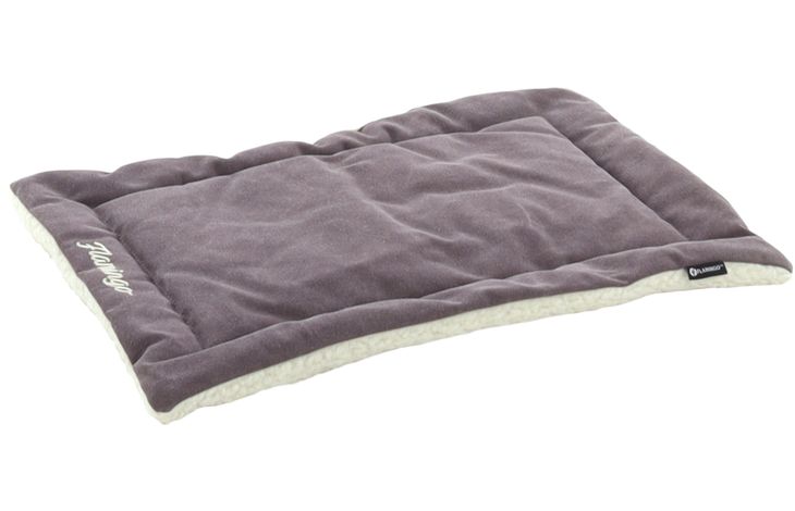 Flamingo Cushion Alisha Rectangle Dark taupe