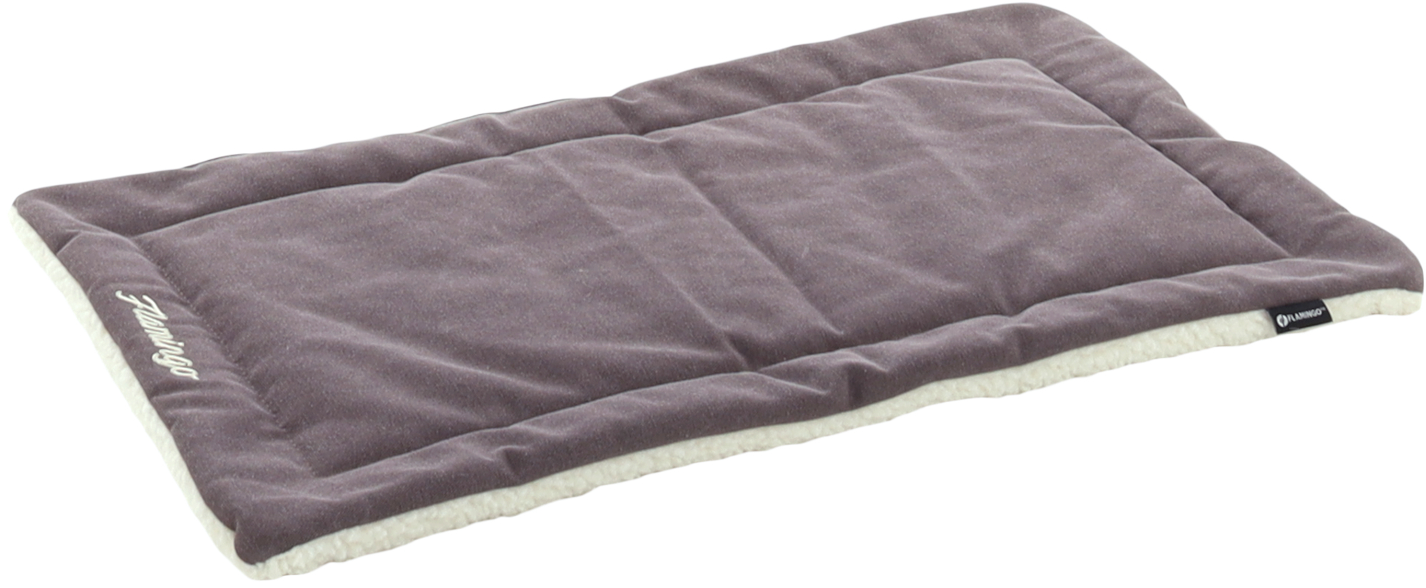 Flamingo Cojín Alisha Rectángulo Topo oscuro