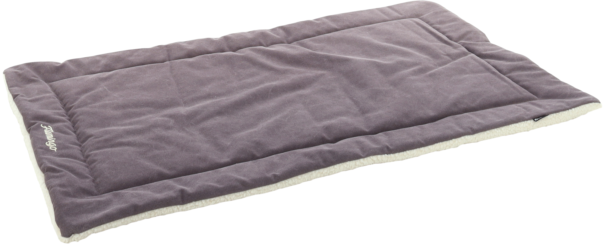 Flamingo Cojín Alisha Rectángulo Topo oscuro