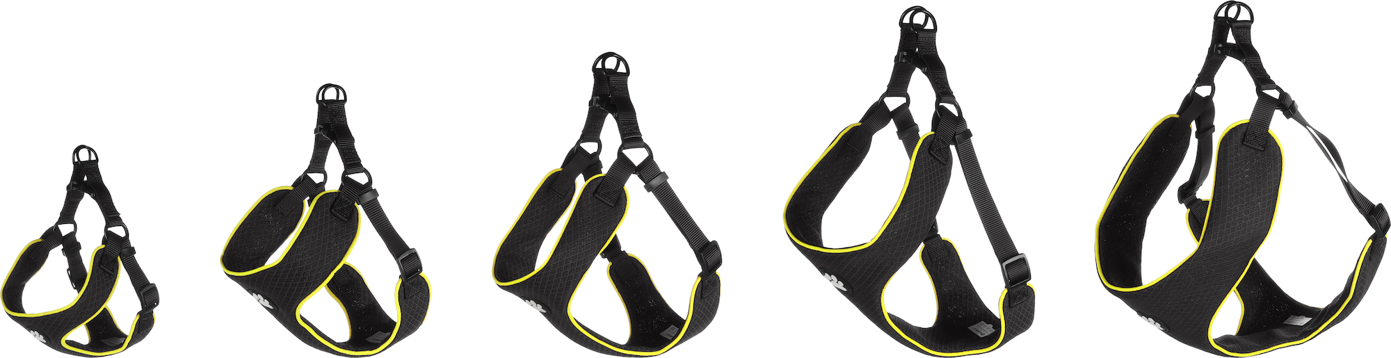 Flamingo Arnés Step&Go Tasha Negro