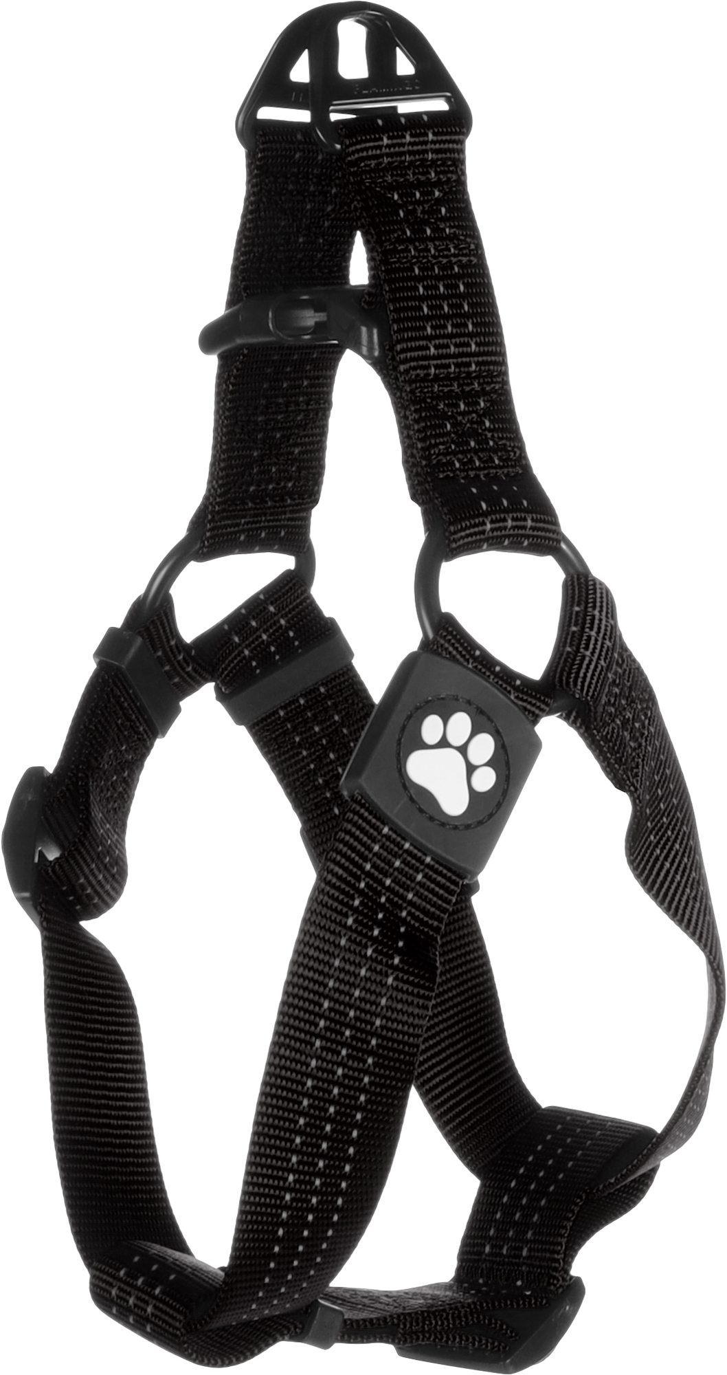 Flamingo Harnas Step&Go Zorba Zwart