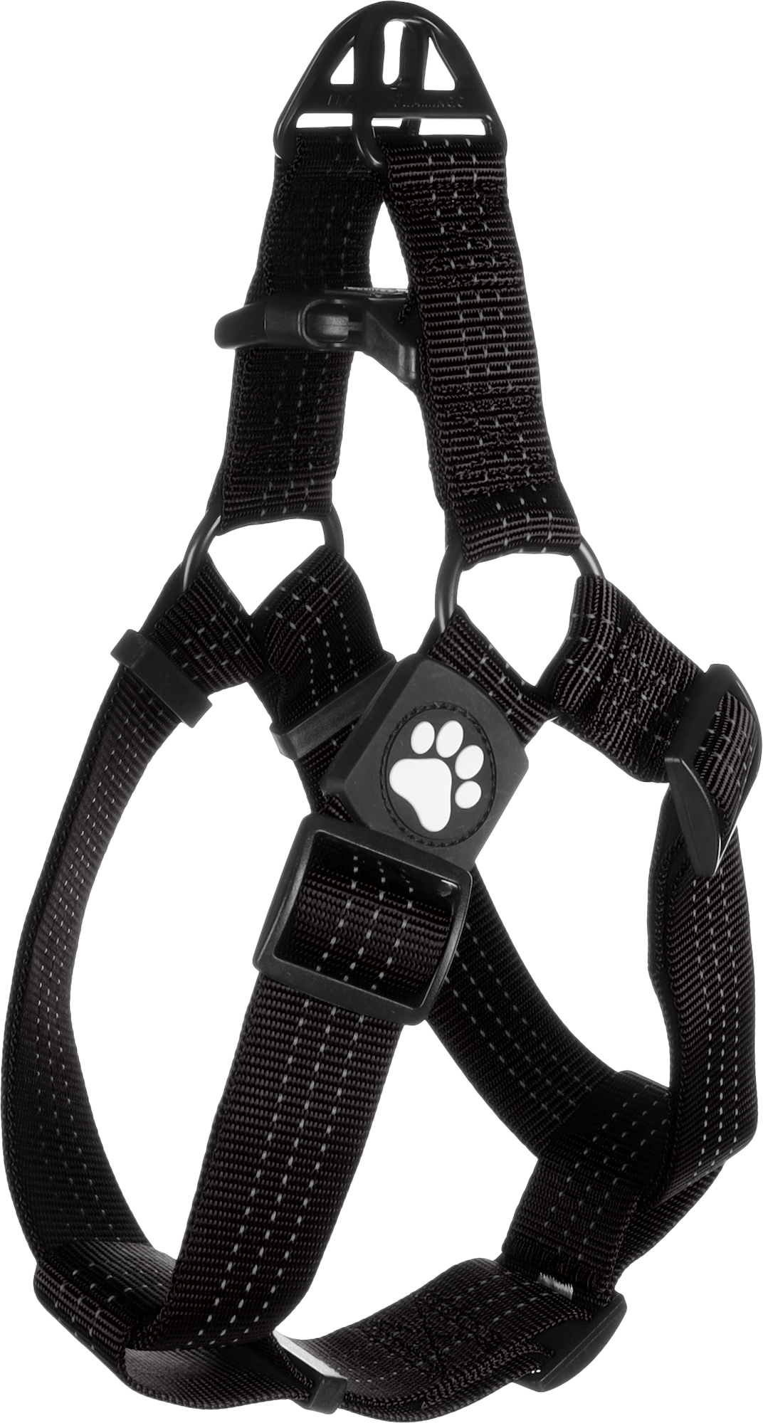 Flamingo Harnas Step&Go Zorba Zwart