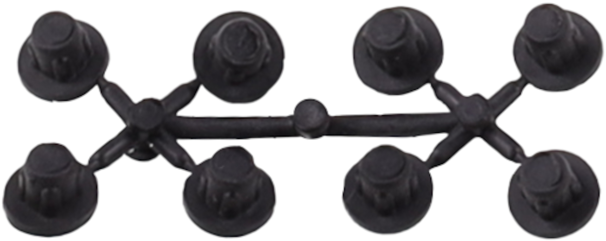 Flamingo Rubber feet Somnus/Tuck Black