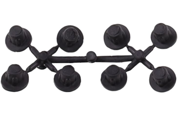 Flamingo Rubber feet Somnus/Tuck Black