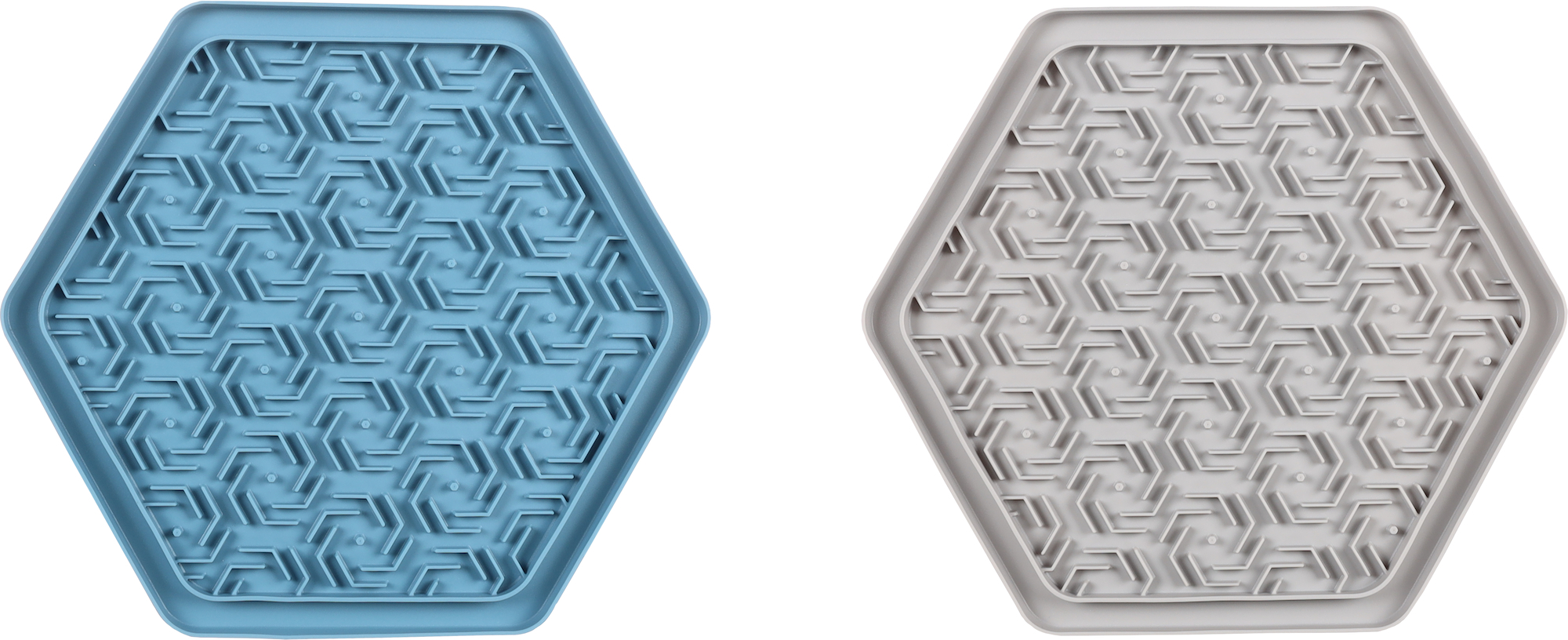 Flamingo Lick pad Jelly Hexagon Multiple colours