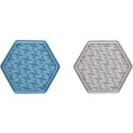 Lick pad Jelly Hexagon Multiple colours