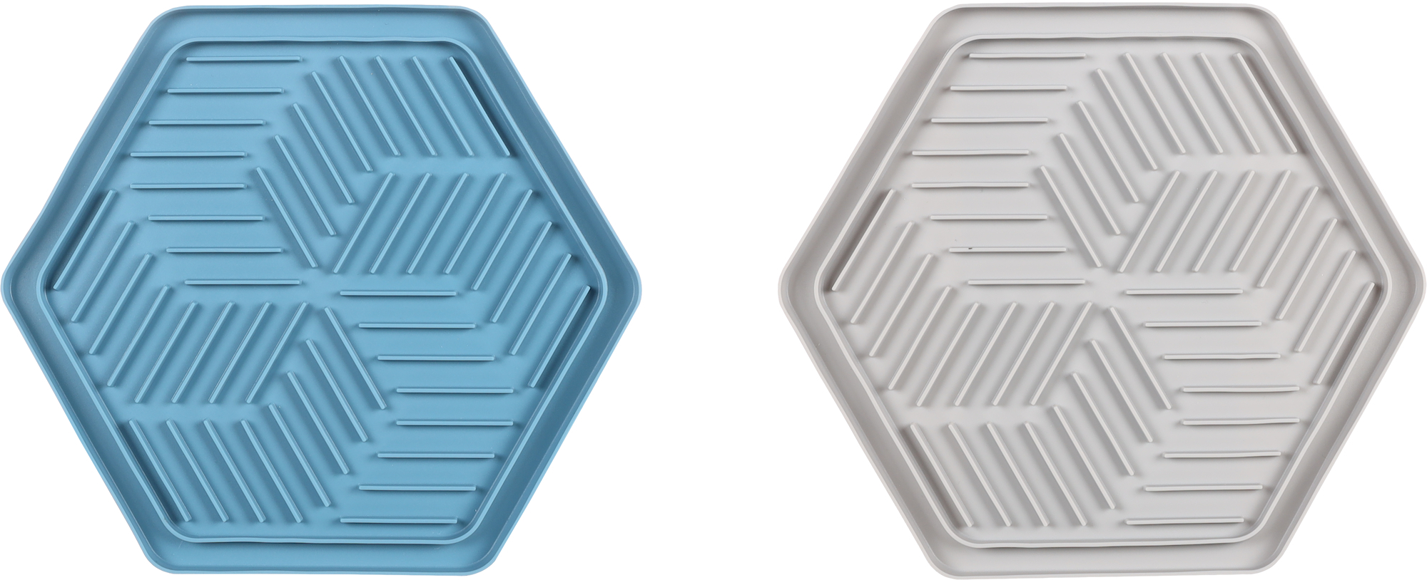 Flamingo Lick pad Bean Hexagon Multiple colours