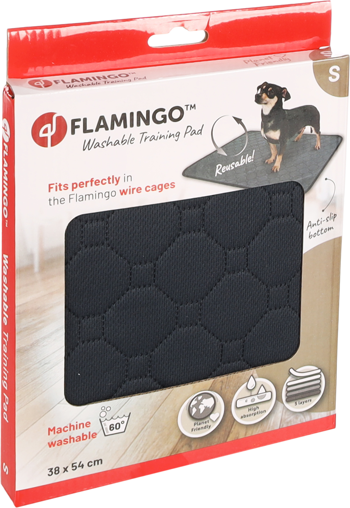 Flamingo Training pad Patsy Grey