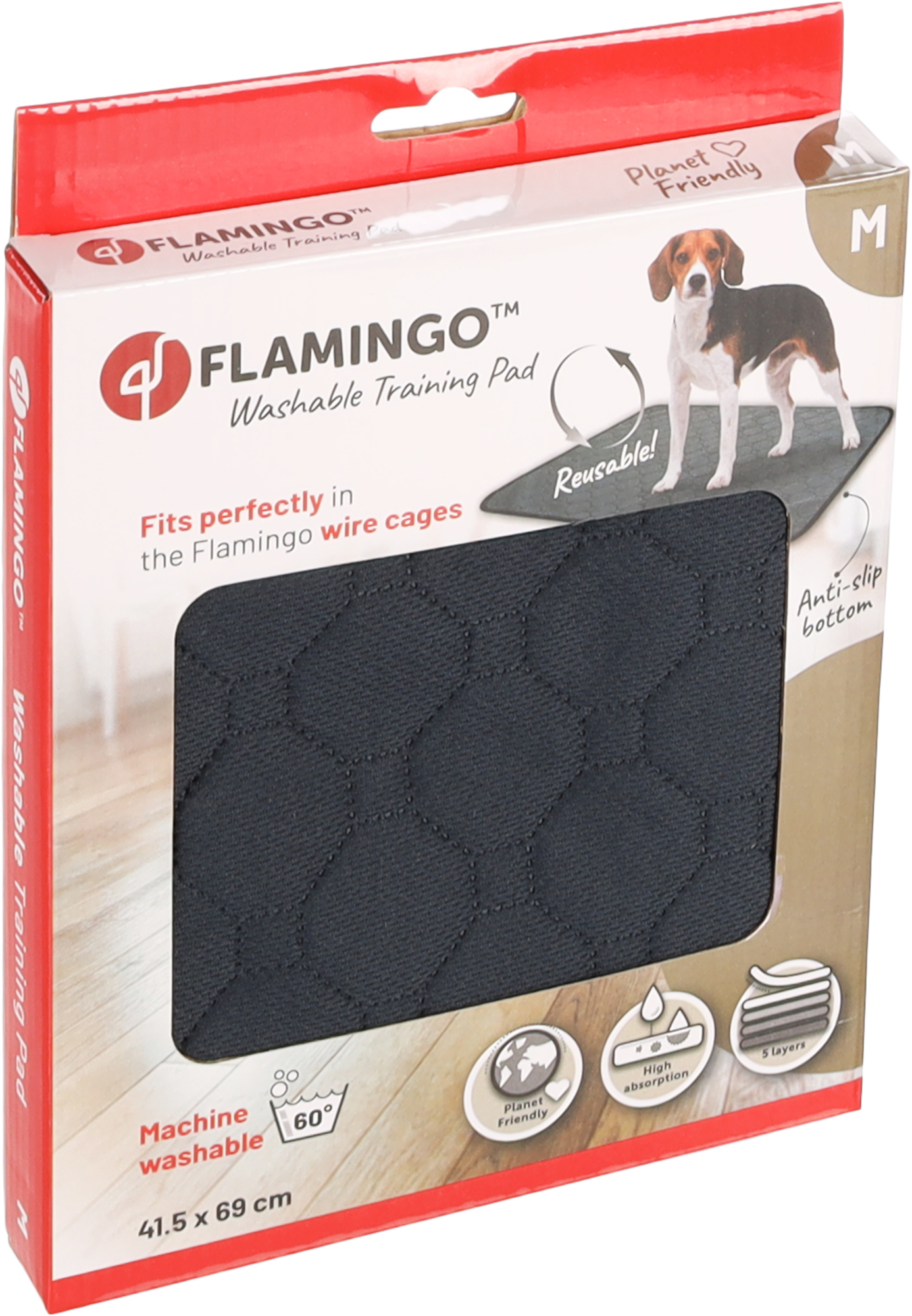 Flamingo Training pad Patsy Grey