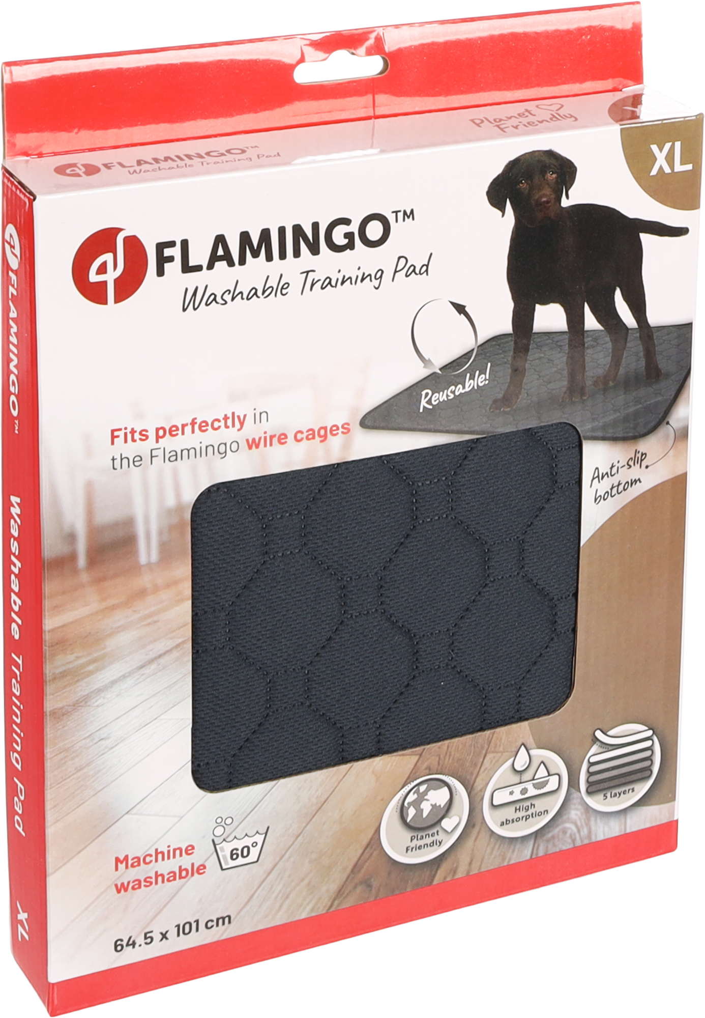 Flamingo Training pad Patsy Grey