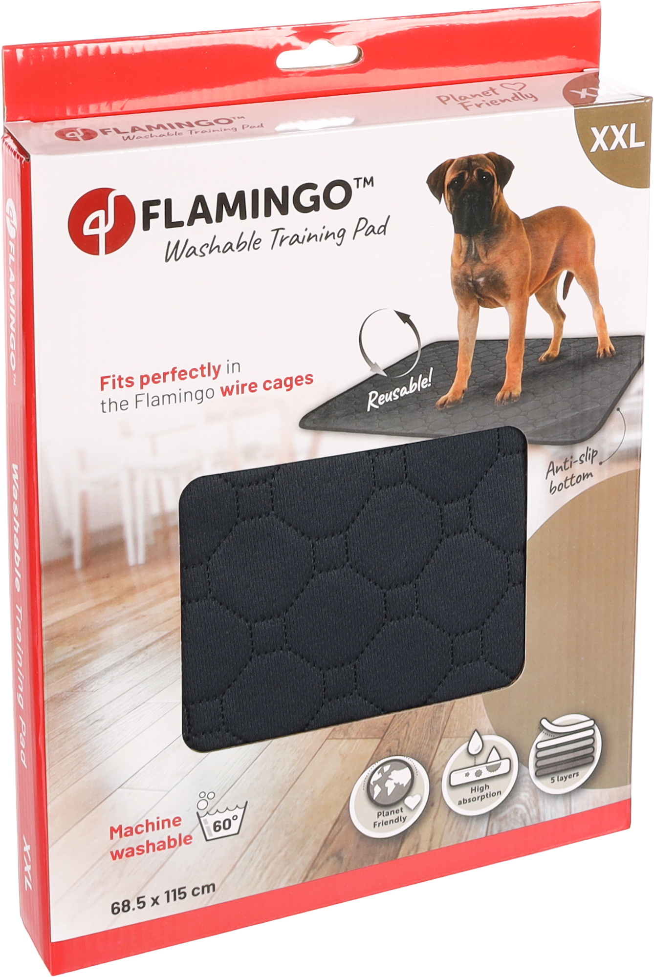 Flamingo Training pad Patsy Grey