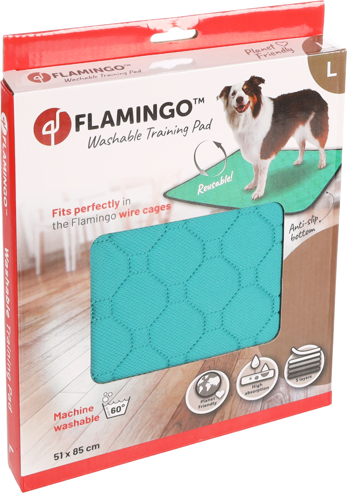 Flamingo Training pad Patsy Green