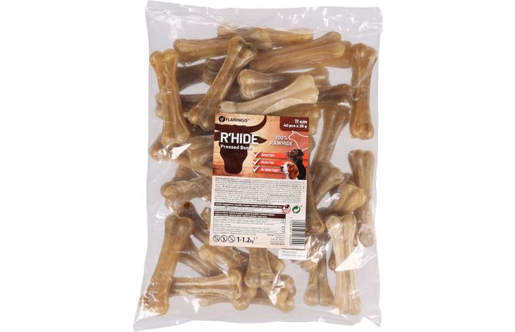 Flamingo Snacks R'Hide Bone  11cm 25-30gr / 40 pcs 1000-1200gr