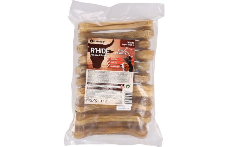 Flamingo Friandises R'Hide Os  16cm 100-110gr / 10 pcs 1000-1100g