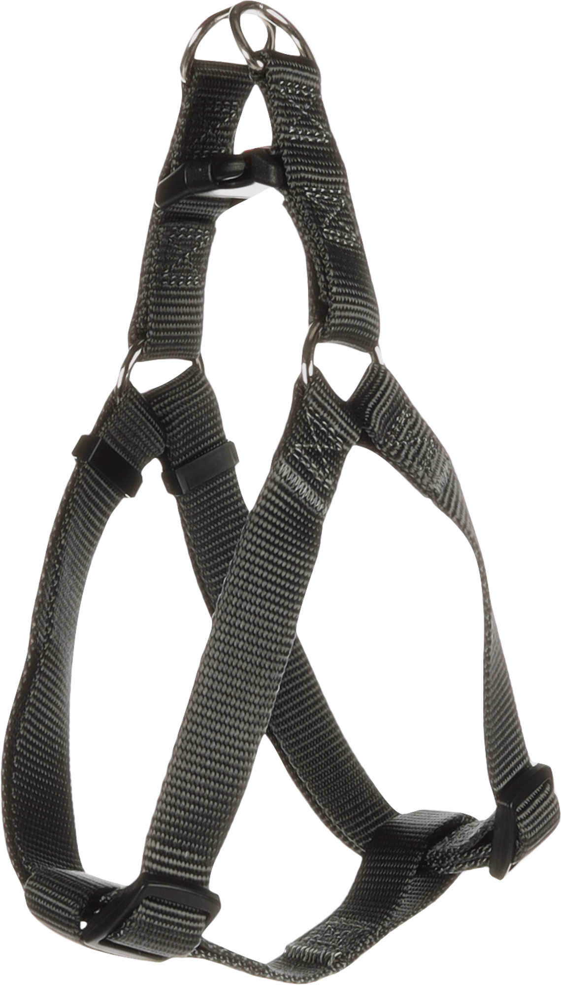 Flamingo Harness Step&Go Ziggi Dark grey