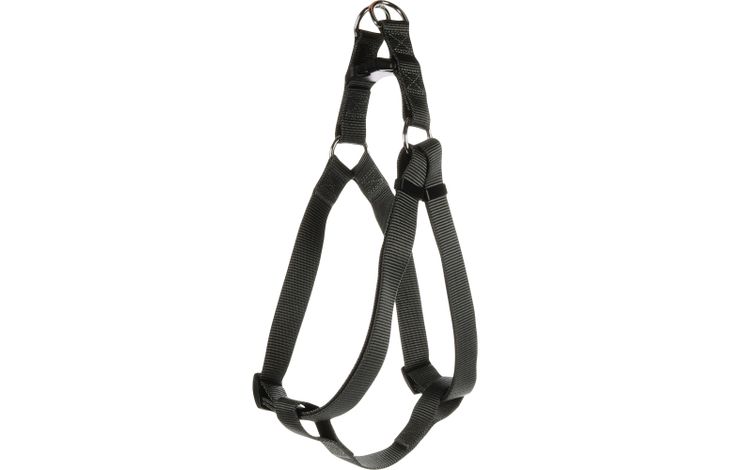 Flamingo  Harnas Step&Go Ziggi Donkergrijs