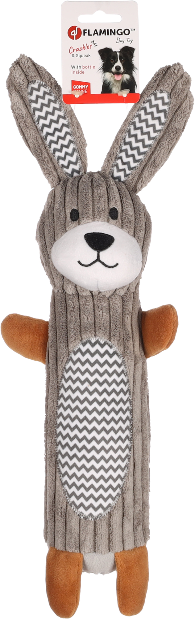 Flamingo Jouet Gommy Lapin Gris