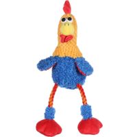 Flamingo Toy Malita Rooster with rope Mix