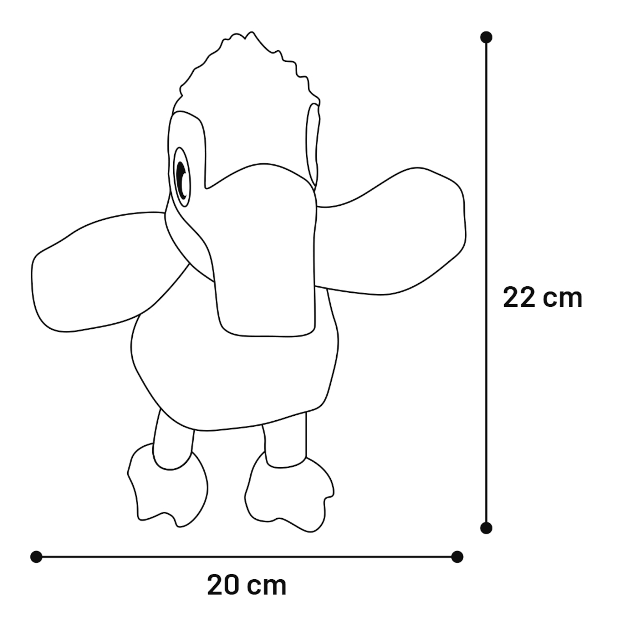 Flamingo Juguete Malita Flamenco Rosa