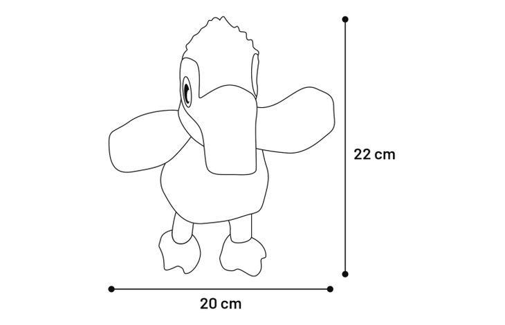 Flamingo Juguete Malita Flamenco Rosa