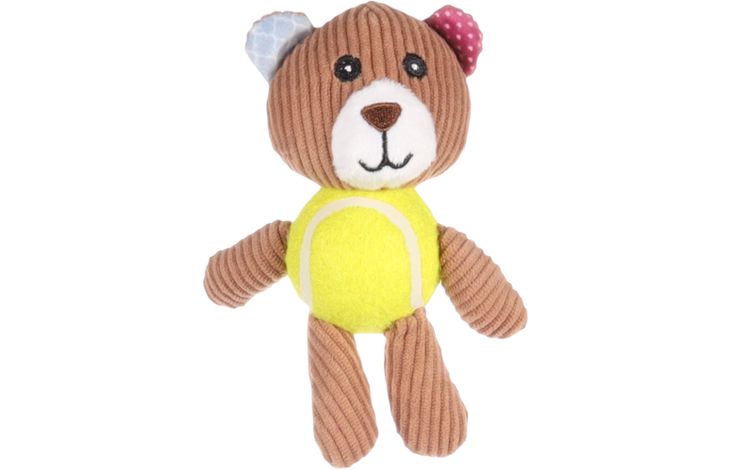 Flamingo Jouet Chiot Nilak Ours avec balle Mélange