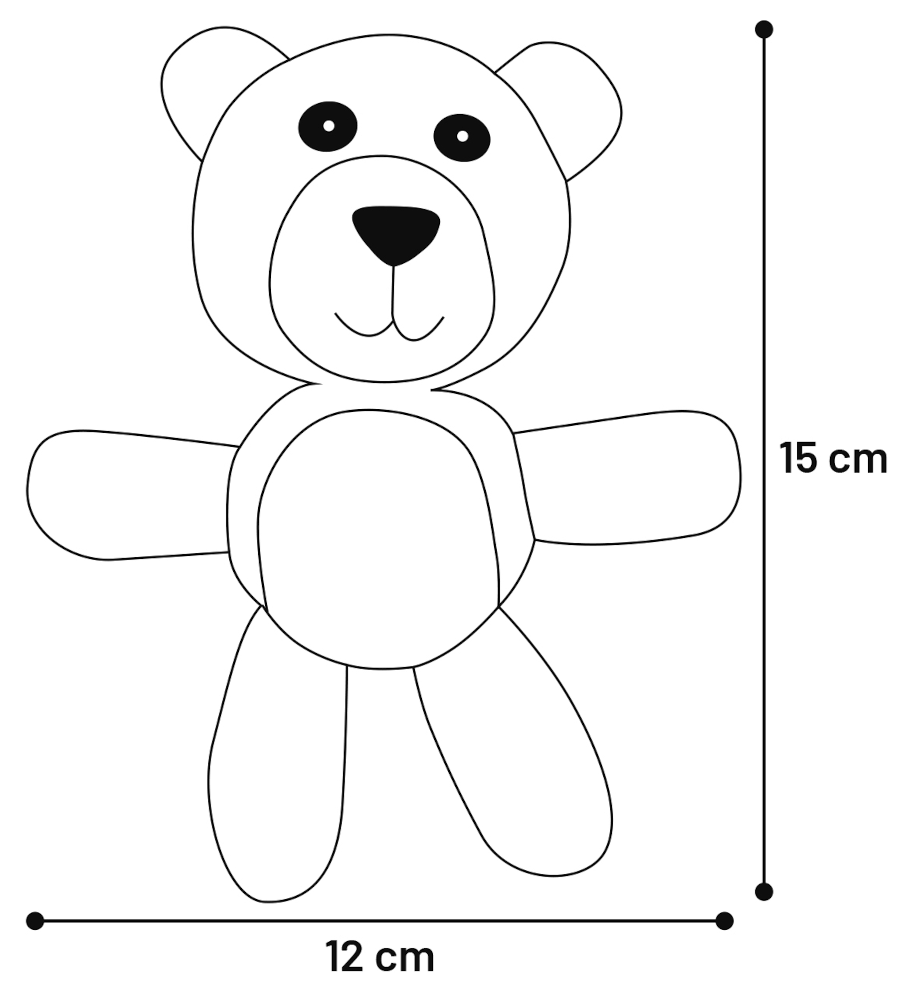 Flamingo Jouet Chiot Nilak Ours avec balle Mélange