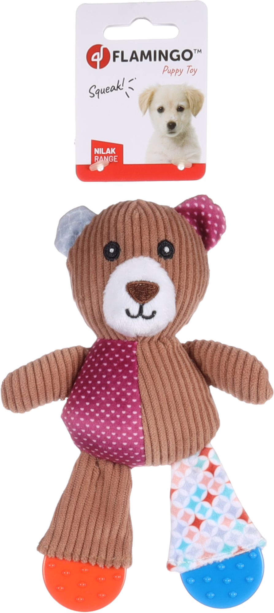 Flamingo Toy Puppy Nilak Bear Mix