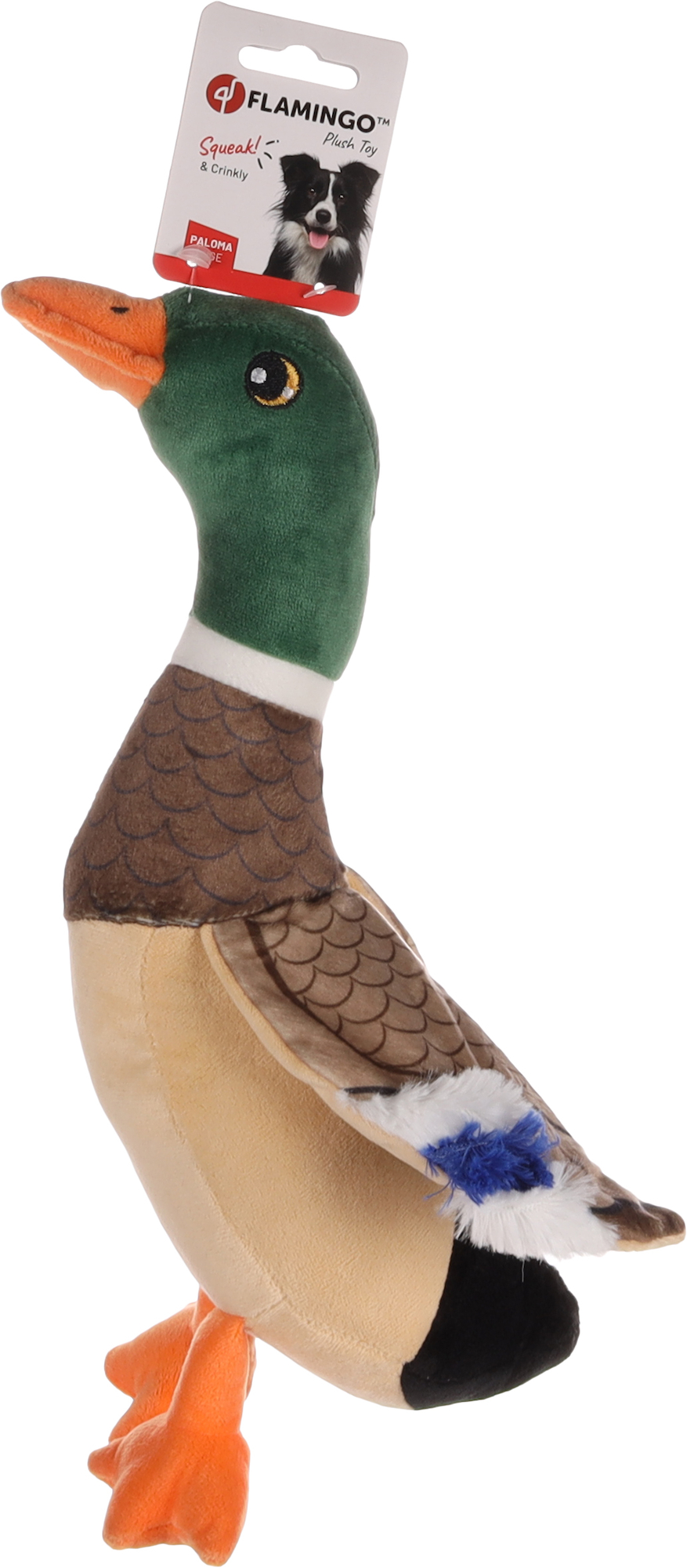 Flamingo Speelgoed Paloma Eend Meerkleurig
