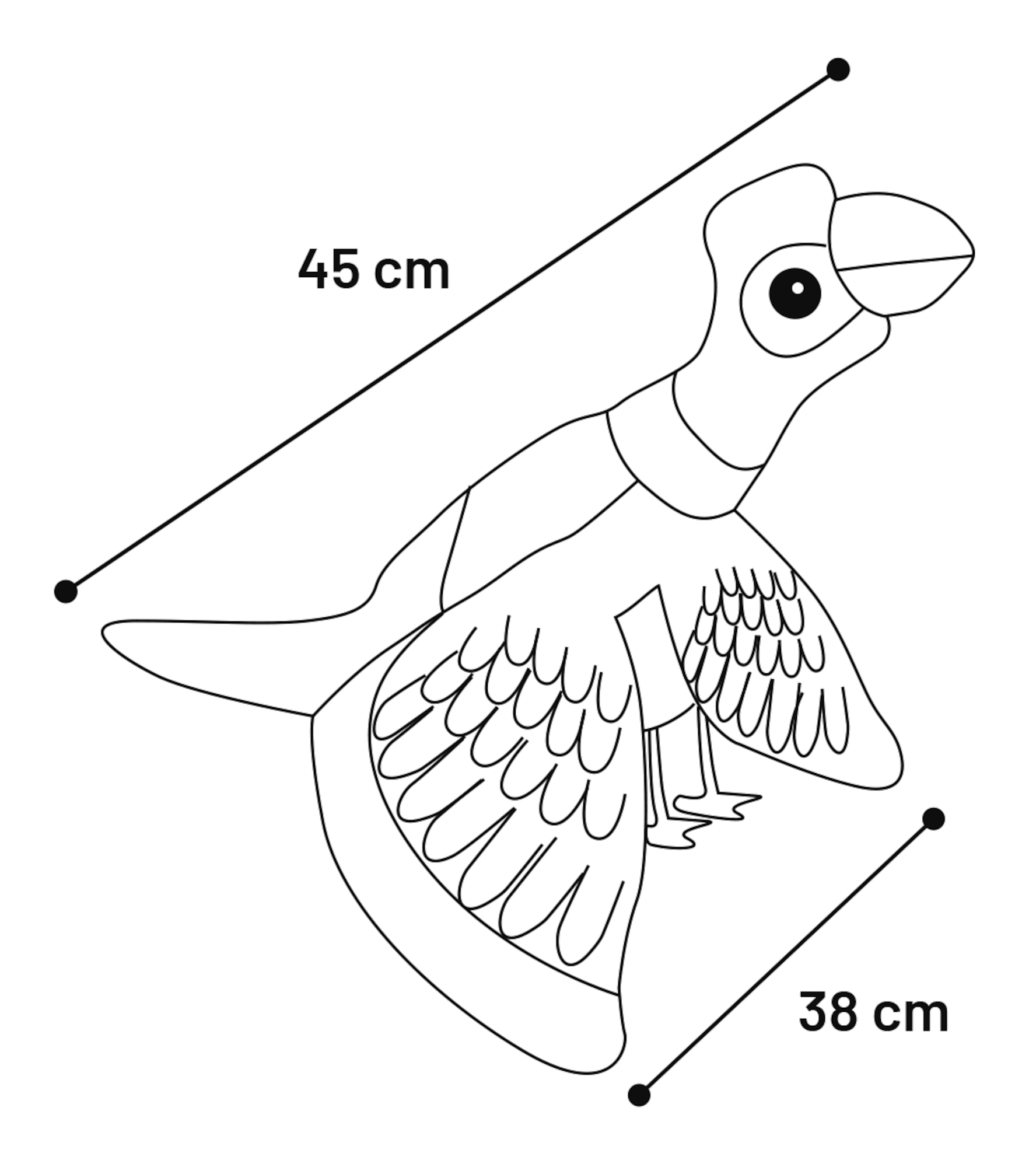 Flamingo Toy Paloma Pheasant Mix