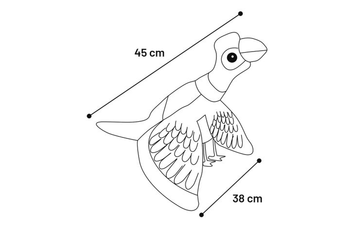 Flamingo Toy Paloma Pheasant Mix
