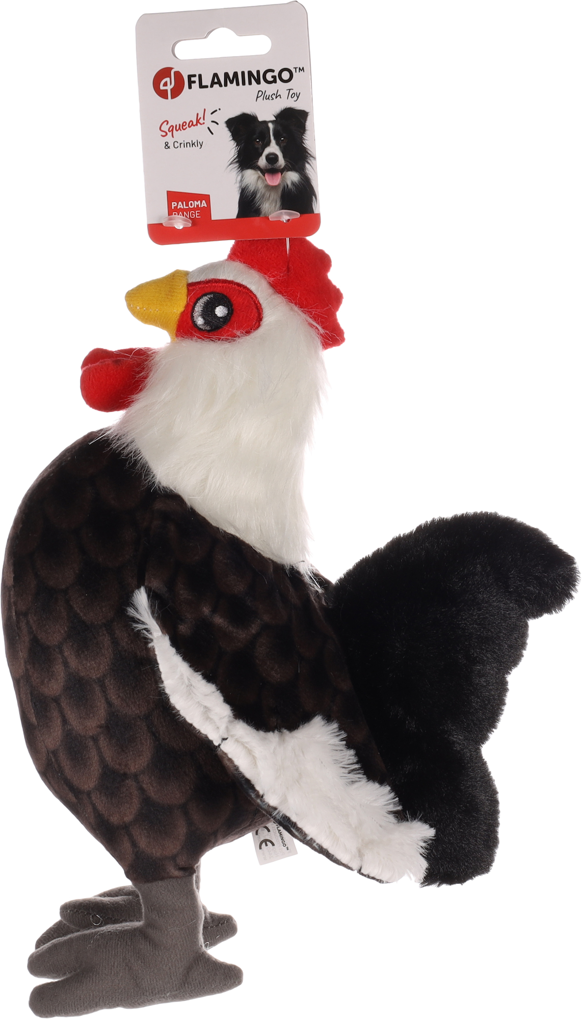 Flamingo Toy Paloma Rooster Dark brown