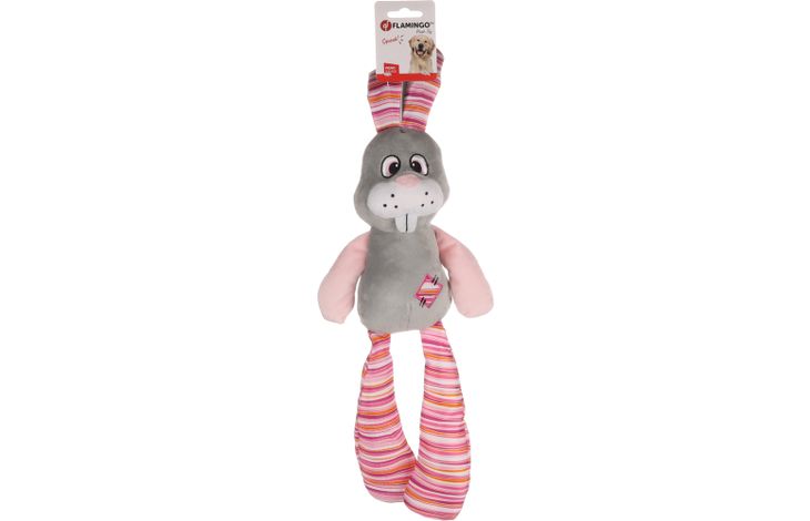 Flamingo Toy Pieno Rabbit Grey