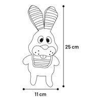 Flamingo Giocattolo Pieno Coniglio Grigio