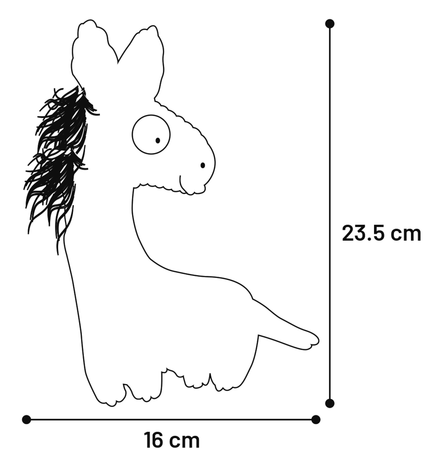 Flamingo Toy Pebbles Horse Turquoise