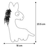 Flamingo Toy Pebbles Horse Turquoise