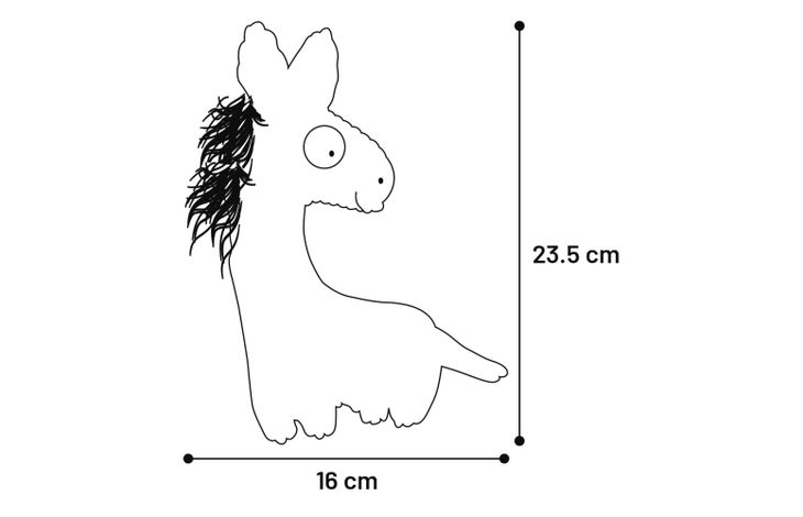 Flamingo Toy Pebbles Horse Turquoise