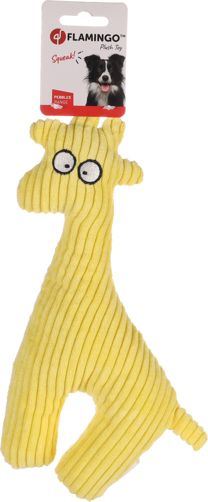 Flamingo Speelgoed Pebbles Giraf Geel