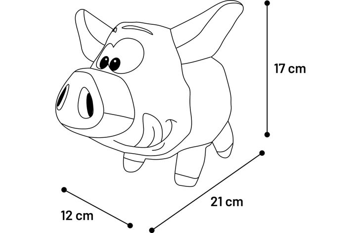 Flamingo Toy Xido Pig Pink