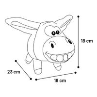 Flamingo Toy Xido Donkey Grey