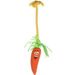 Toy Xibor Carrot with rope Orange