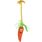 Toy Xibor Carrot with rope Orange
